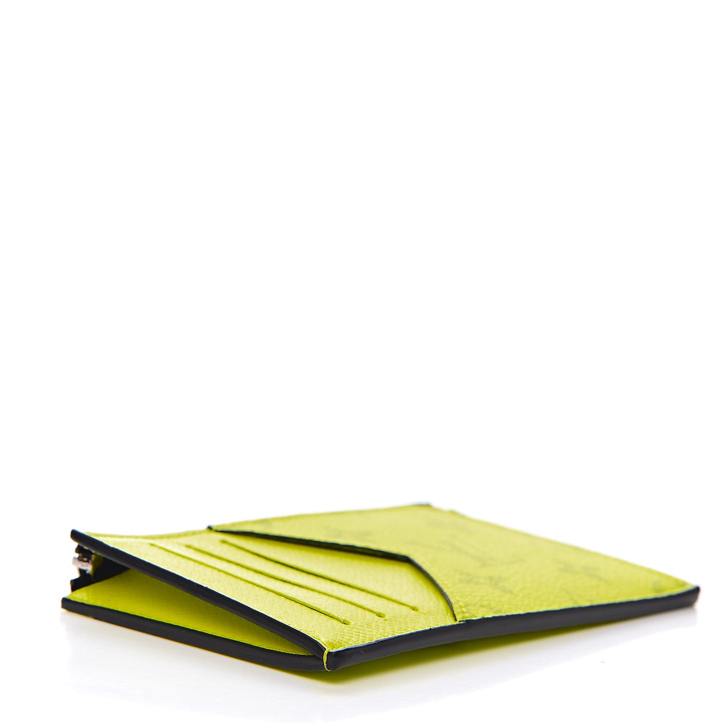 Monogram Taiga Coin Card Holder Yellow