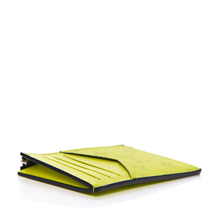 Louis Vuitton Monogram Taiga Coin Card Holder Yellow 4 of 7