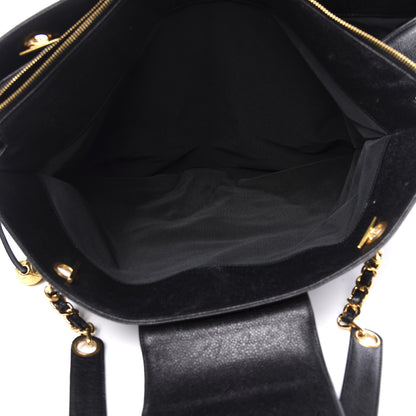 Chanel Caviar XL Weekender Bag Black 6 of 12