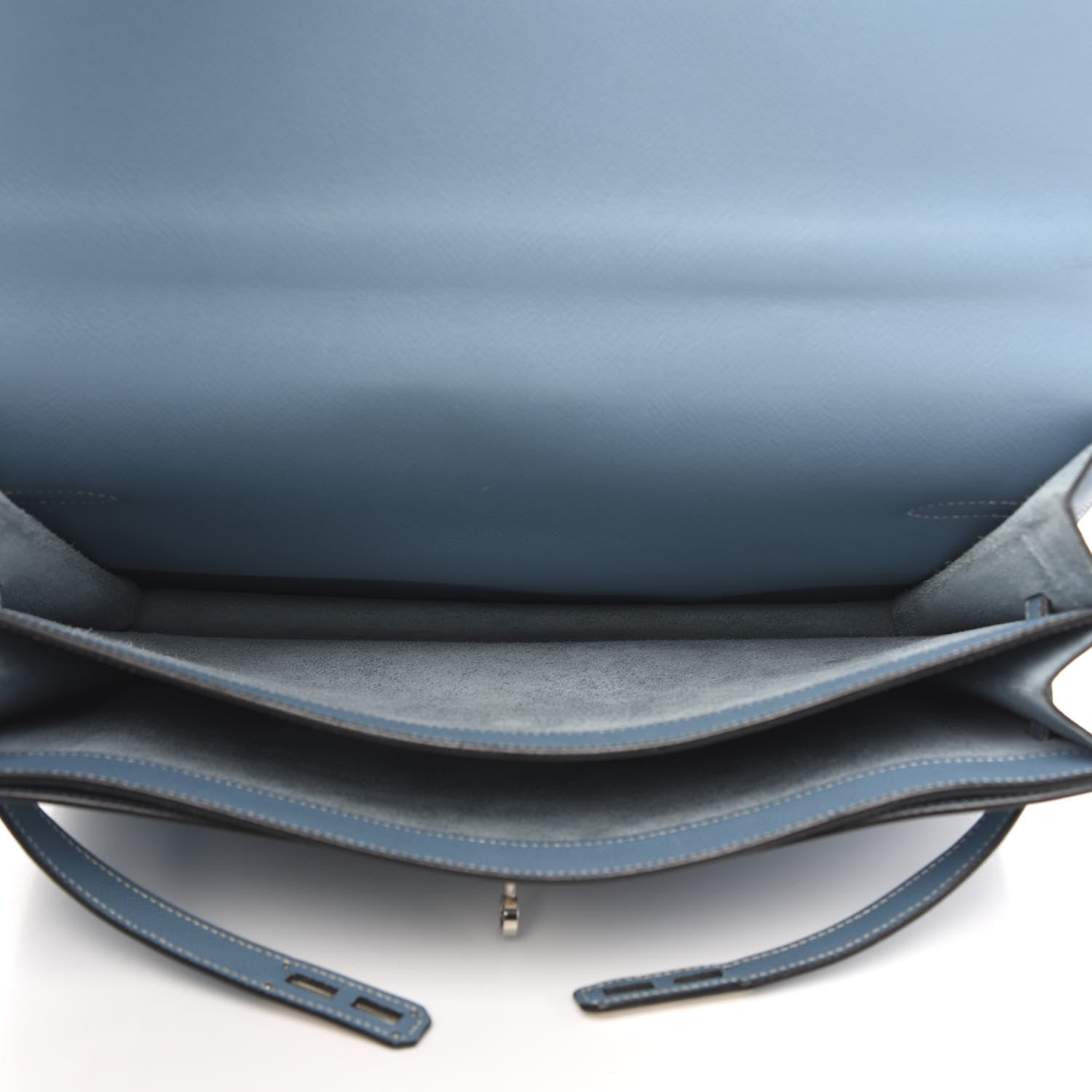 Hermes Epsom Kelly Depeche 34 Blue Jean 4 of 15