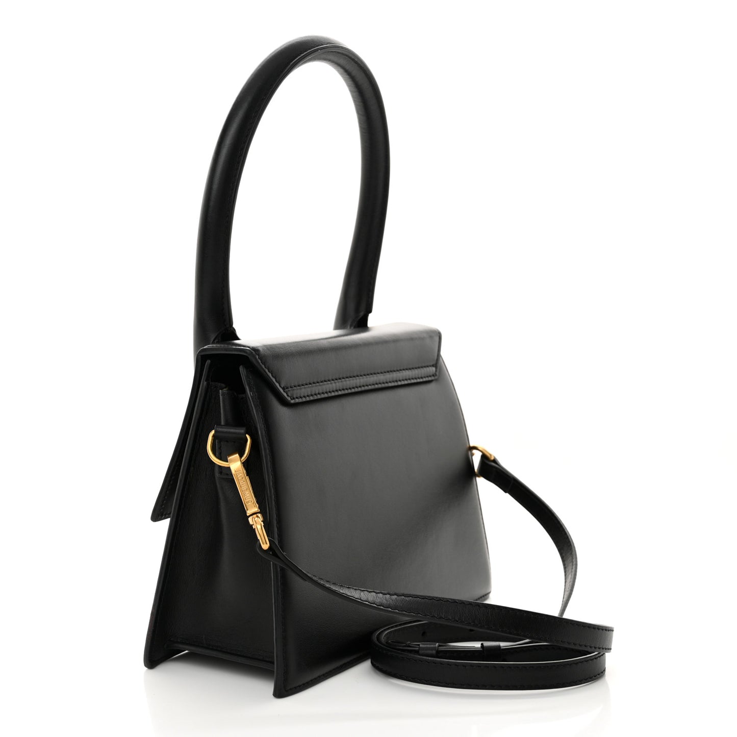 Smooth Calfskin Le Chiquito Moyen Black