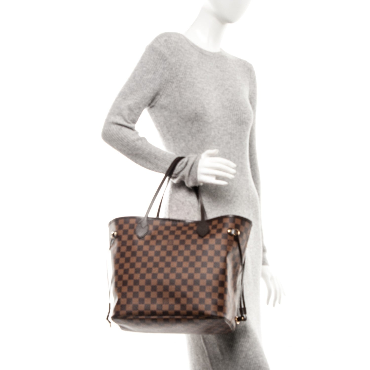 Louis Vuitton Damier Ebene Neo Neverfull MM 2 of 7