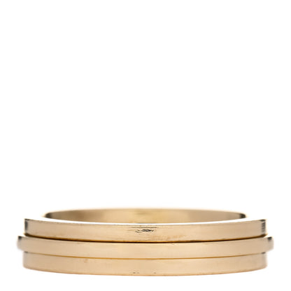 Tiffany 18K Yellow Gold T Two Narrow Ring 56 7.5 3 of 4