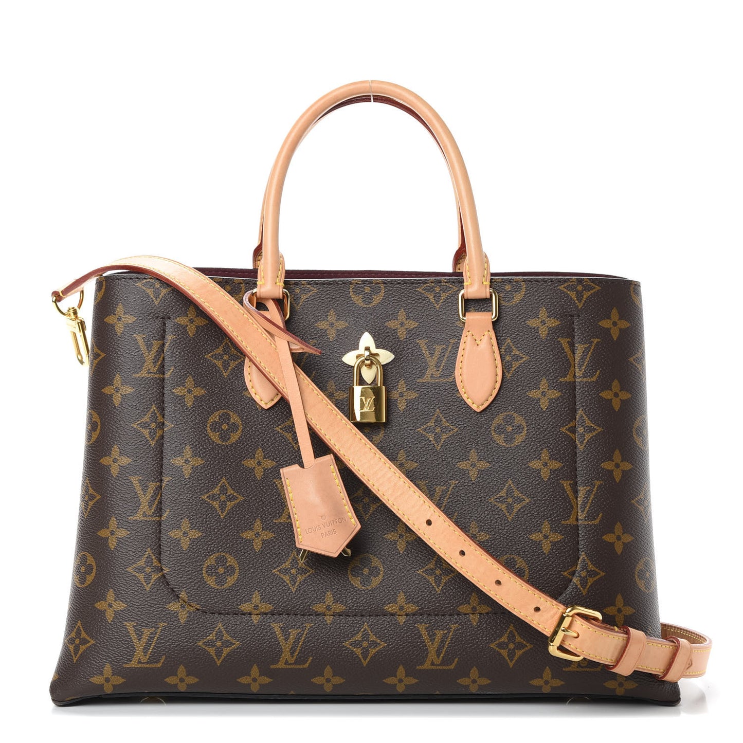 Monogram Flower Tote