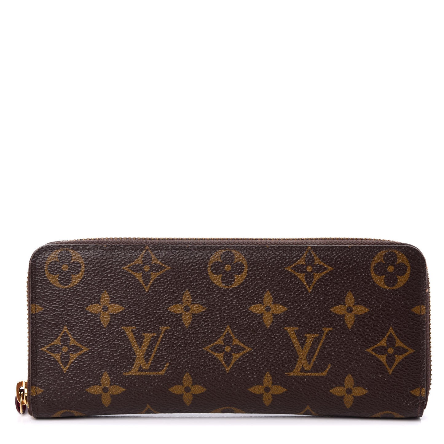 Monogram Clemence Wallet Fuchsia