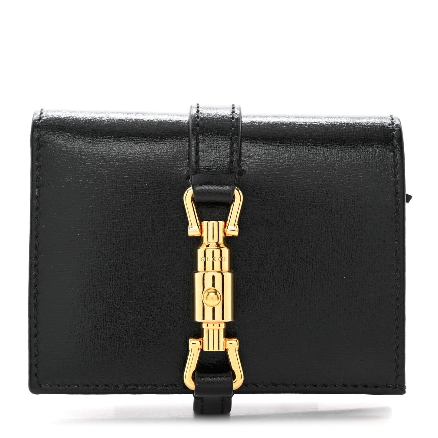 Calfskin Jackie 1961 Card Case Black