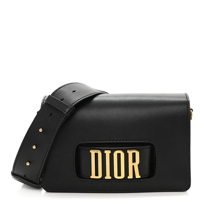 Christian Dior Smooth Calfskin Dio(r)evolution Flap Bag Black 1 of 11
