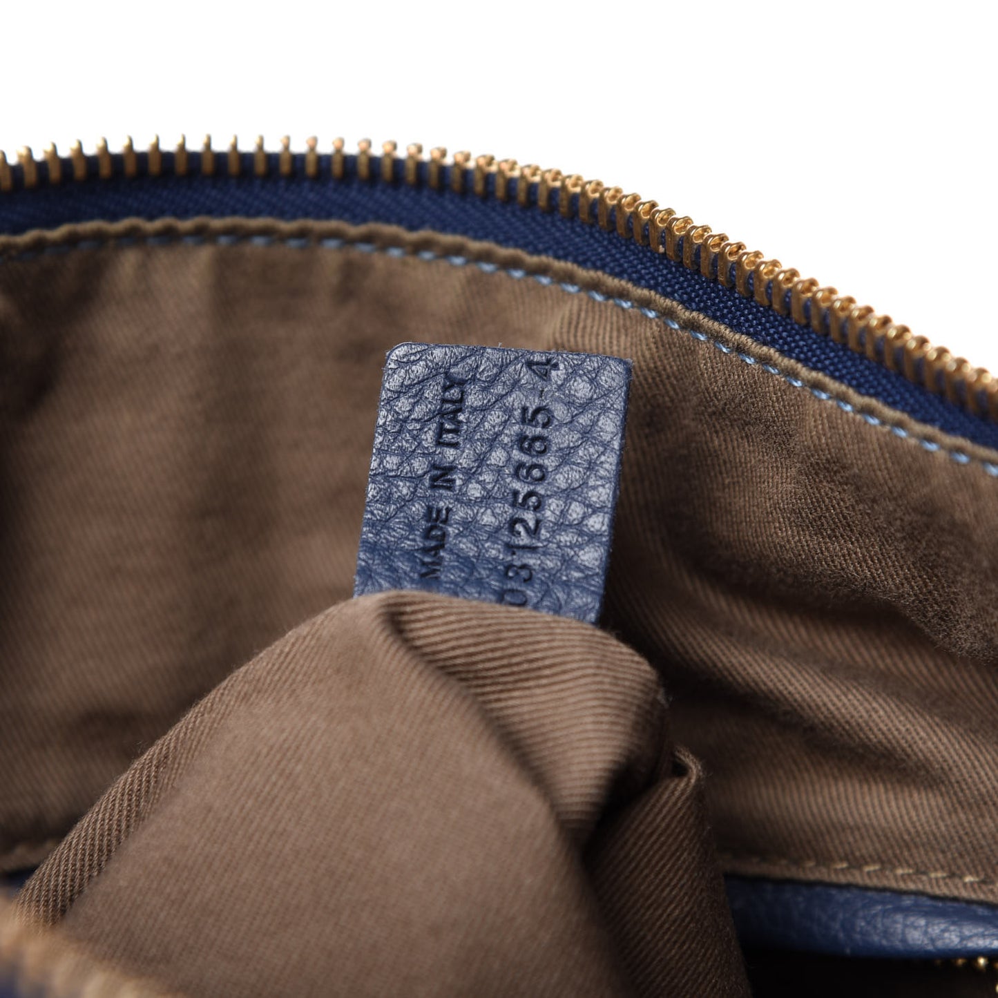 Calfskin Medium Marcie Hobo Scuba Blue