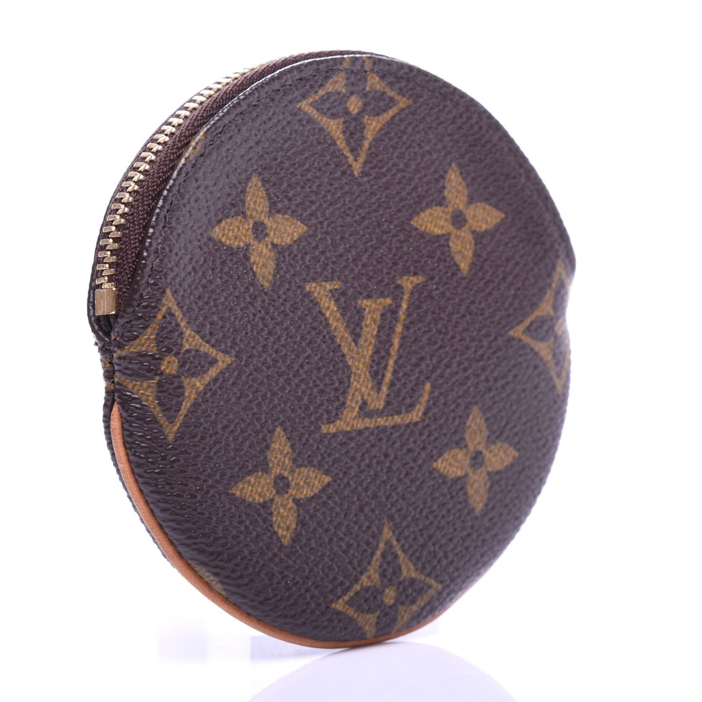 Monogram Round Coin Purse