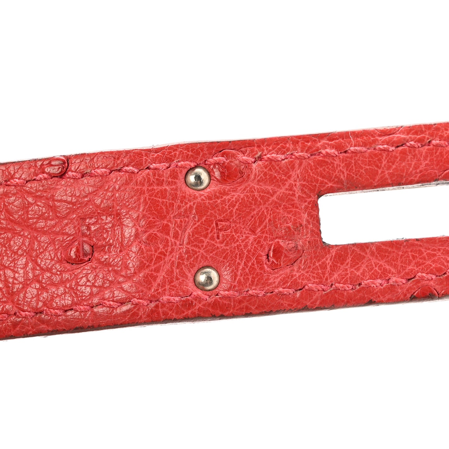 Ostrich Birkin 30 Rouge Vif