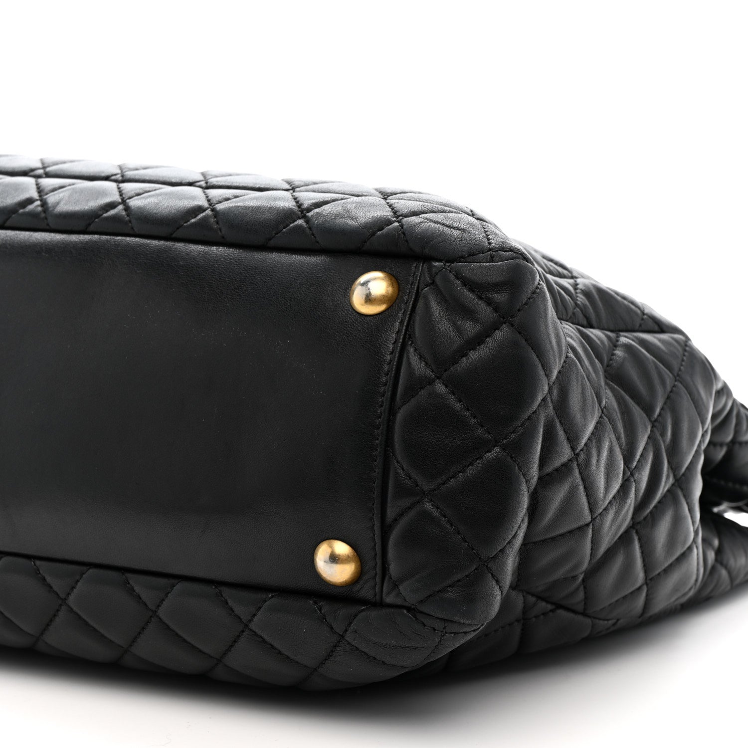 Chanel Lambskin Quilted Large Tote Black 11 of 16