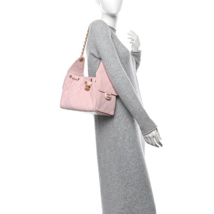 Chanel Caviar Quilted Small Chanel 25 Handbag Light Pink 2 of 11