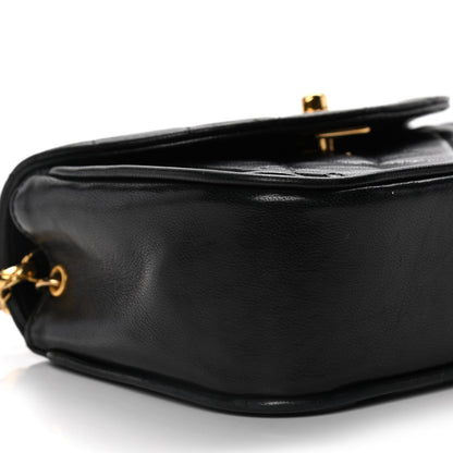 Chanel Lambskin Quilted Mini Square Flap Black 10 of 11