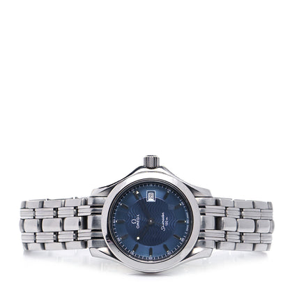 Omega Stainless Steel 28mm Seamaster Quartz Watch Blue 2581.81 2 of 4