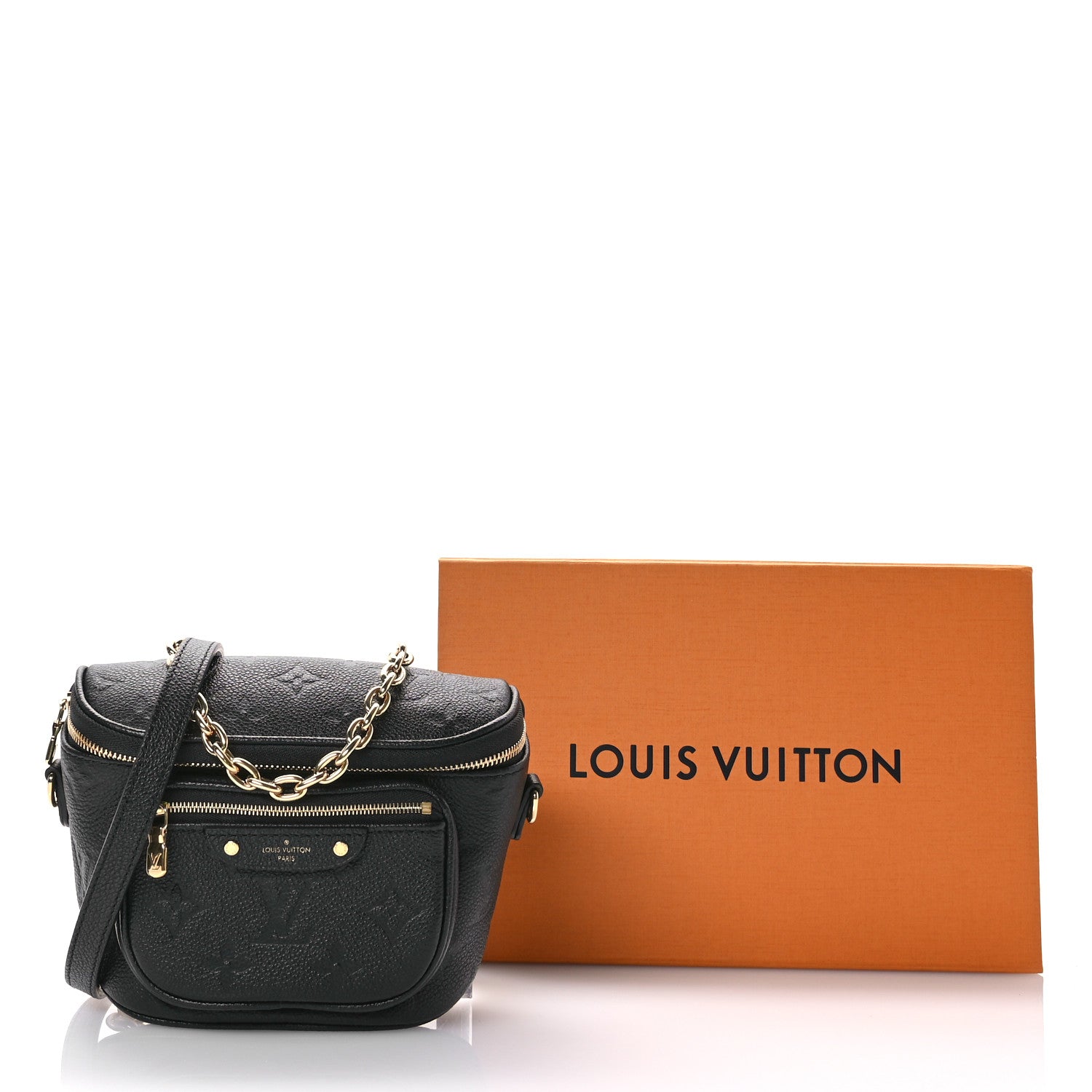 Louis Vuitton Empreinte Mini Bumbag Black 10 of 10