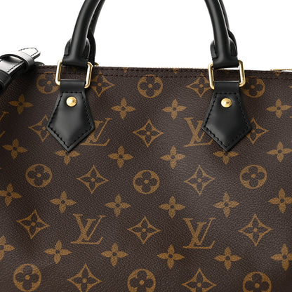 Louis Vuitton Monogram My World Tour Speedy Bandouliere 30 Black 6 of 9