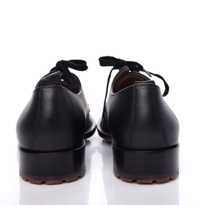 Valentino Garavani Nappa Mens Derby Loafers 44 Black 7 of 9