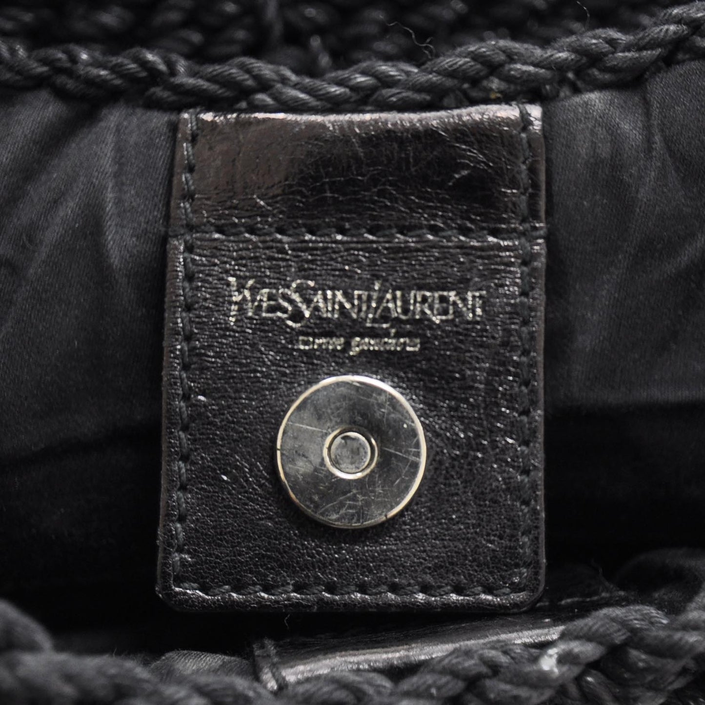 Woven Straw Mombasa Black