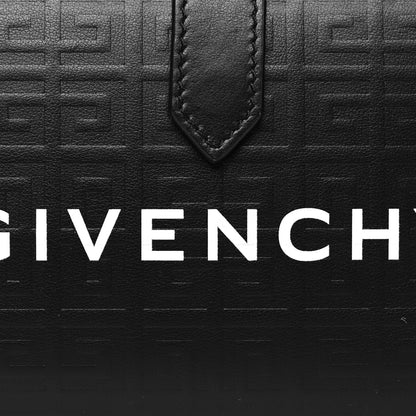 Givenchy Calfskin 4G Embossed G-Essentials Bifold Wallet Black 9 of 12