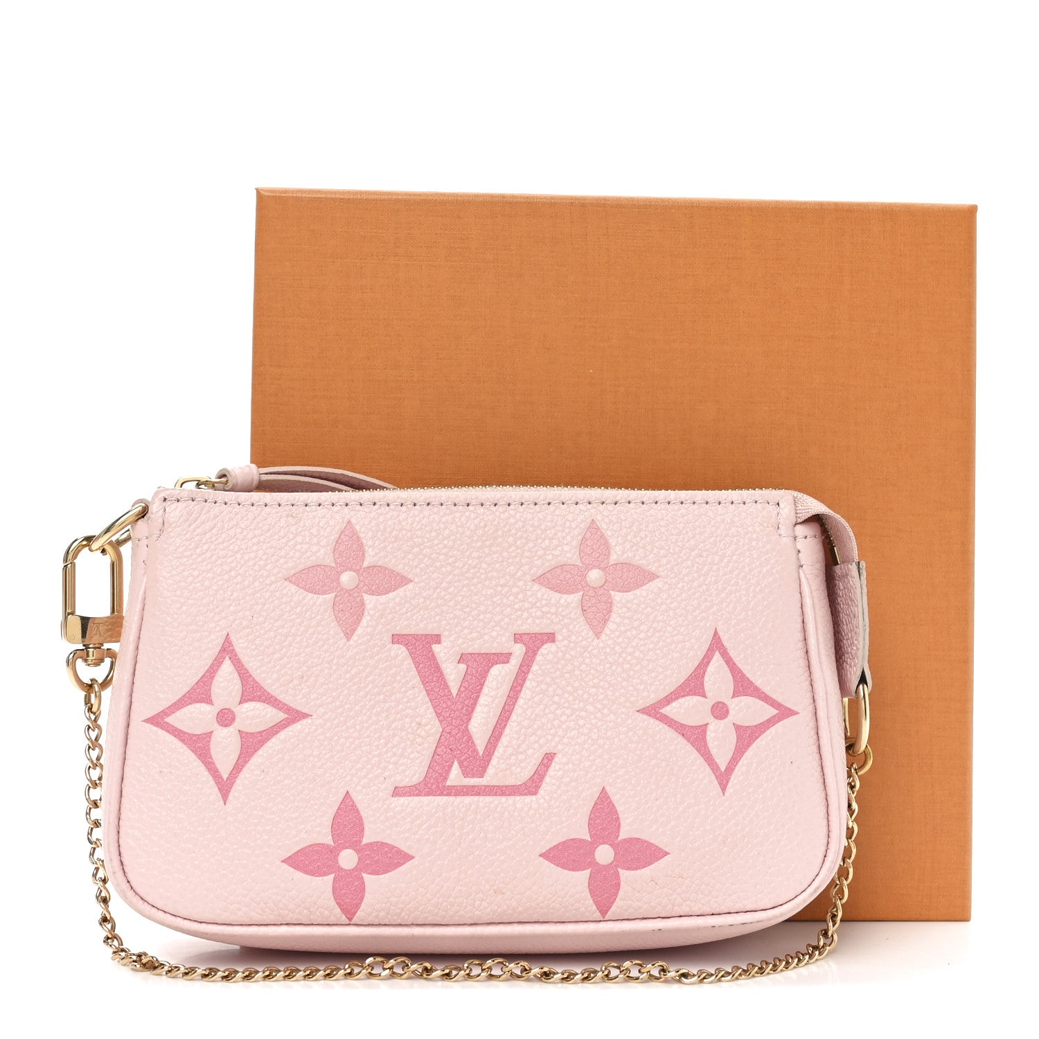 Louis Vuitton Empreinte Monogram Giant By The Pool Mini Pochette Accessories Bouton De Rose 9 of 9