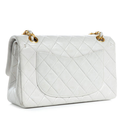 Chanel Lambskin Quilted Small Double Flap White 3 of 8