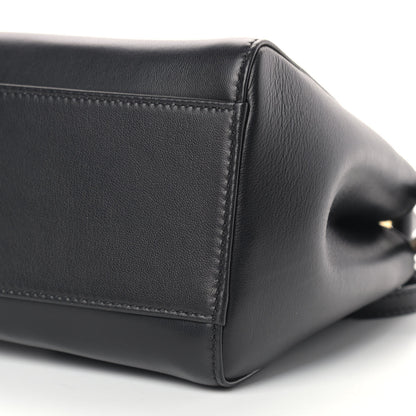 Fendi Nappa Mini Peekaboo Iconic Satchel Black 10 of 10
