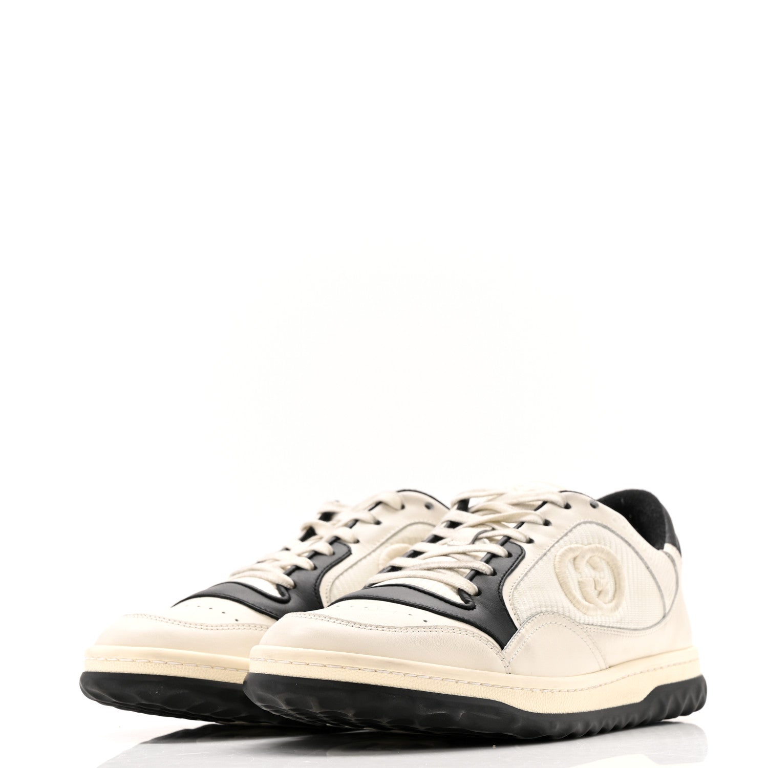 Gucci Dali Soft Calfskin Womens Mac80 Sneakers 39 Off White Black 4 of 16