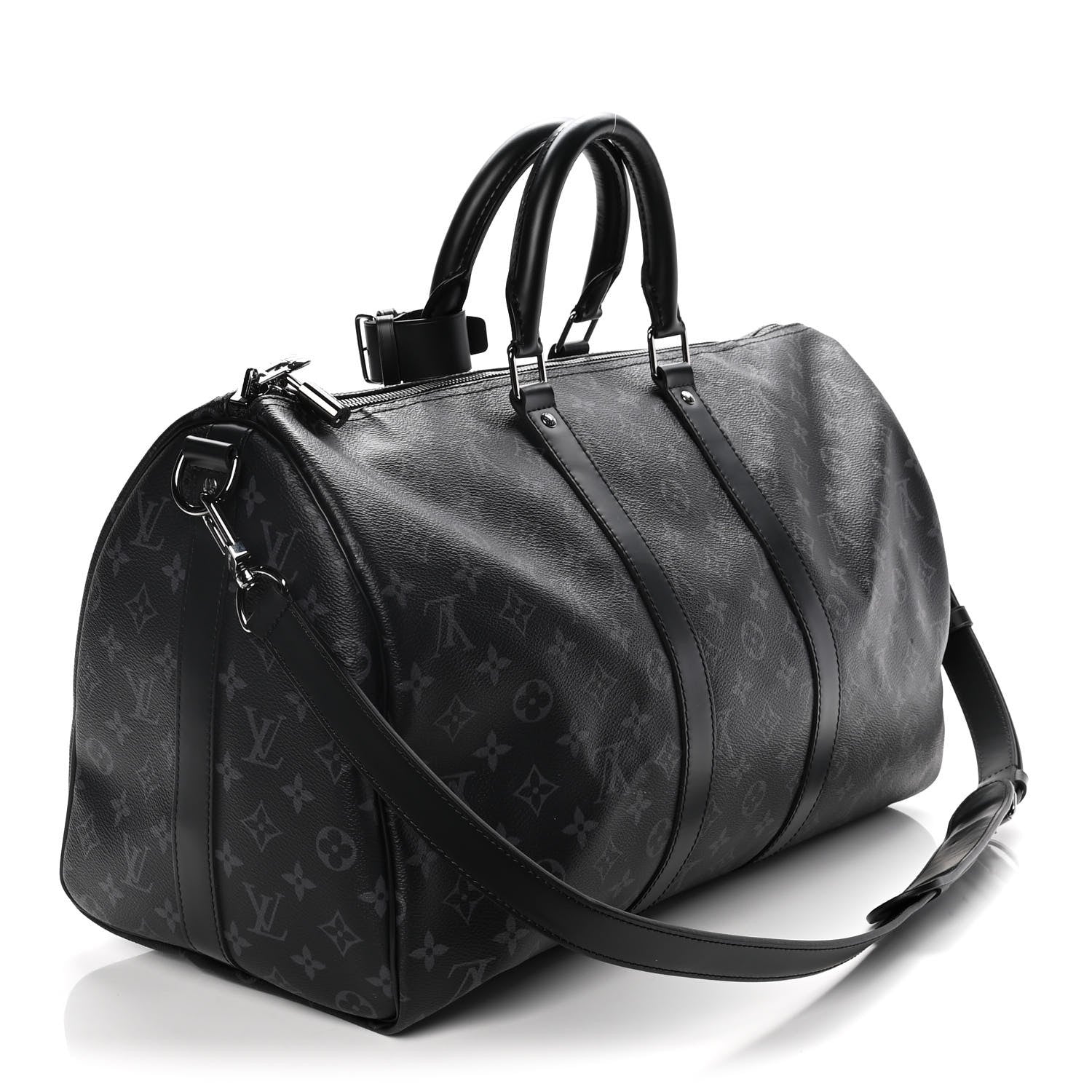 Louis Vuitton Monogram Eclipse Keepall Bandouliere 45 3 of 15