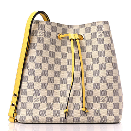 Louis Vuitton Damier Azur Neonoe MM Pineapple 1 of 9