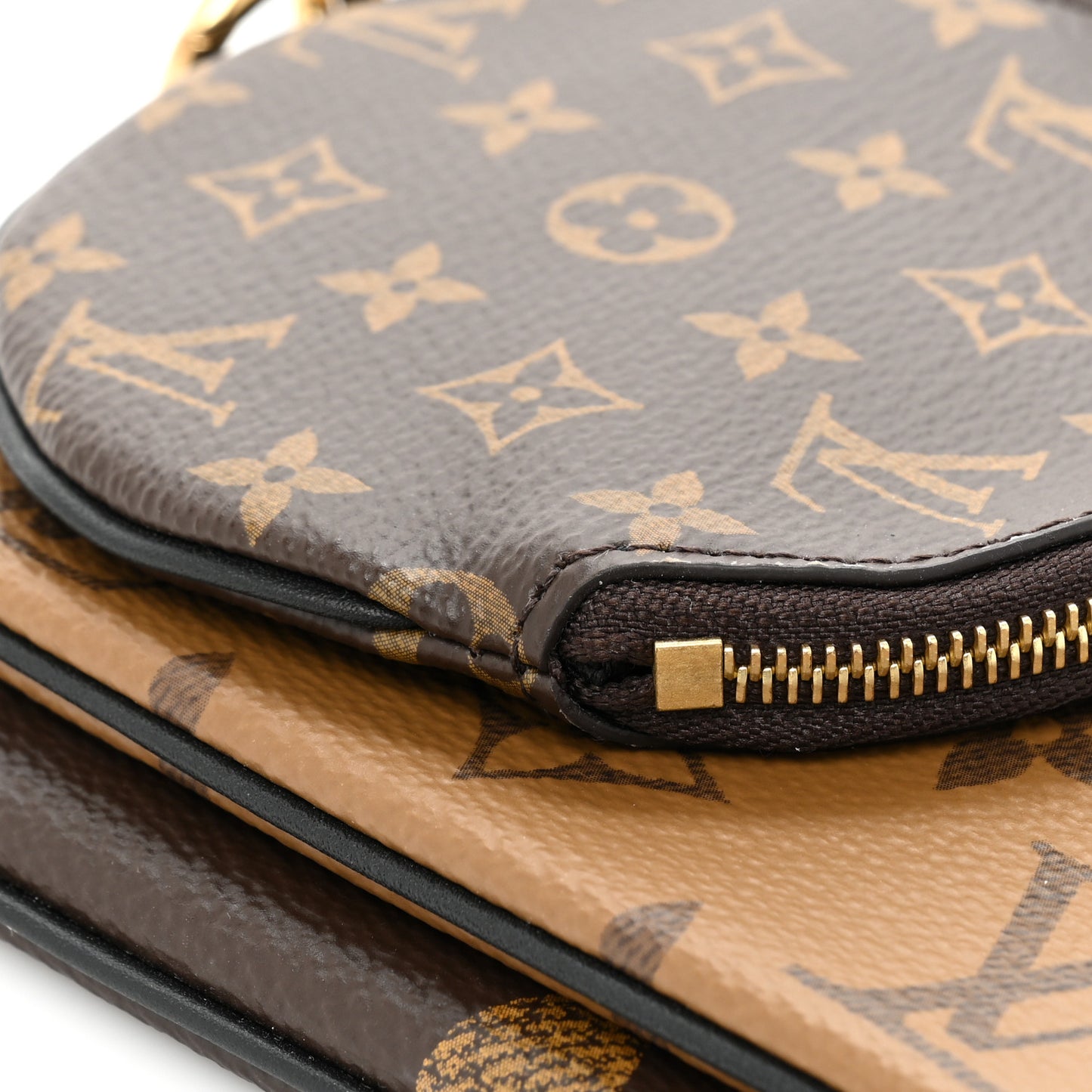Reverse Monogram Giant Trio Pouch