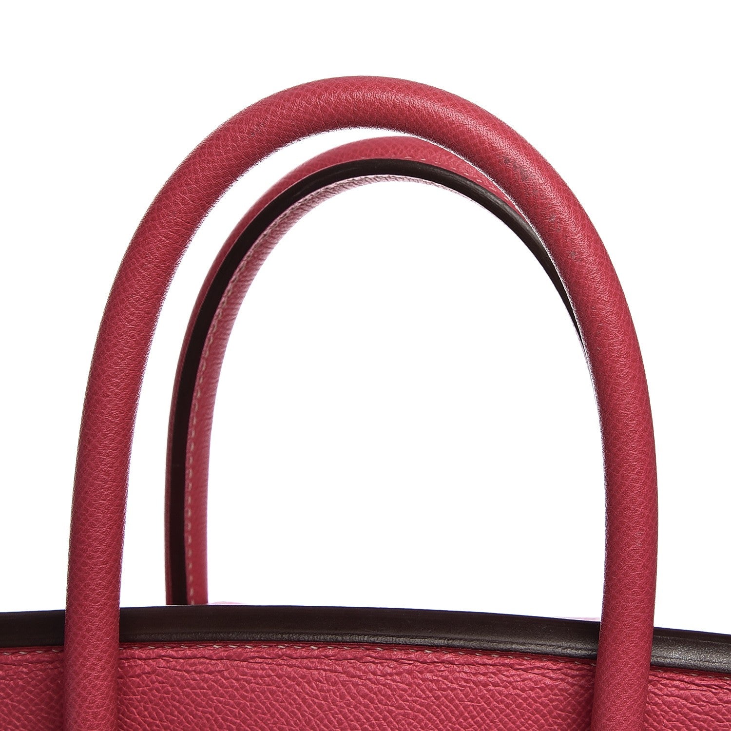 Hermes Epsom Candy Birkin 35 Rose Tyrien Rubis 32 of 41