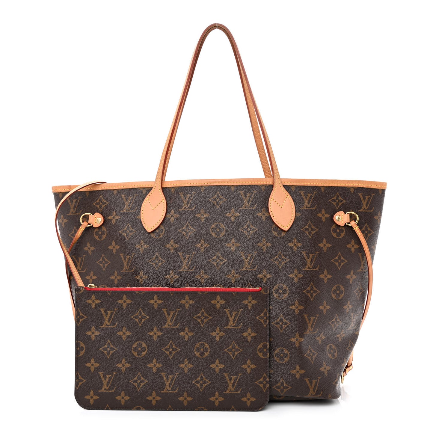 Monogram Neo Neverfull MM Cherry