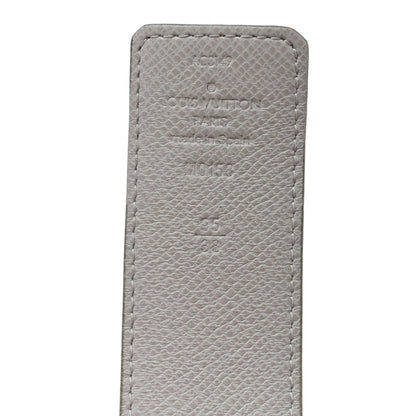 Louis Vuitton Taiga Monogram 40mm LV Initiales Belt 95 38 White 8 of 8