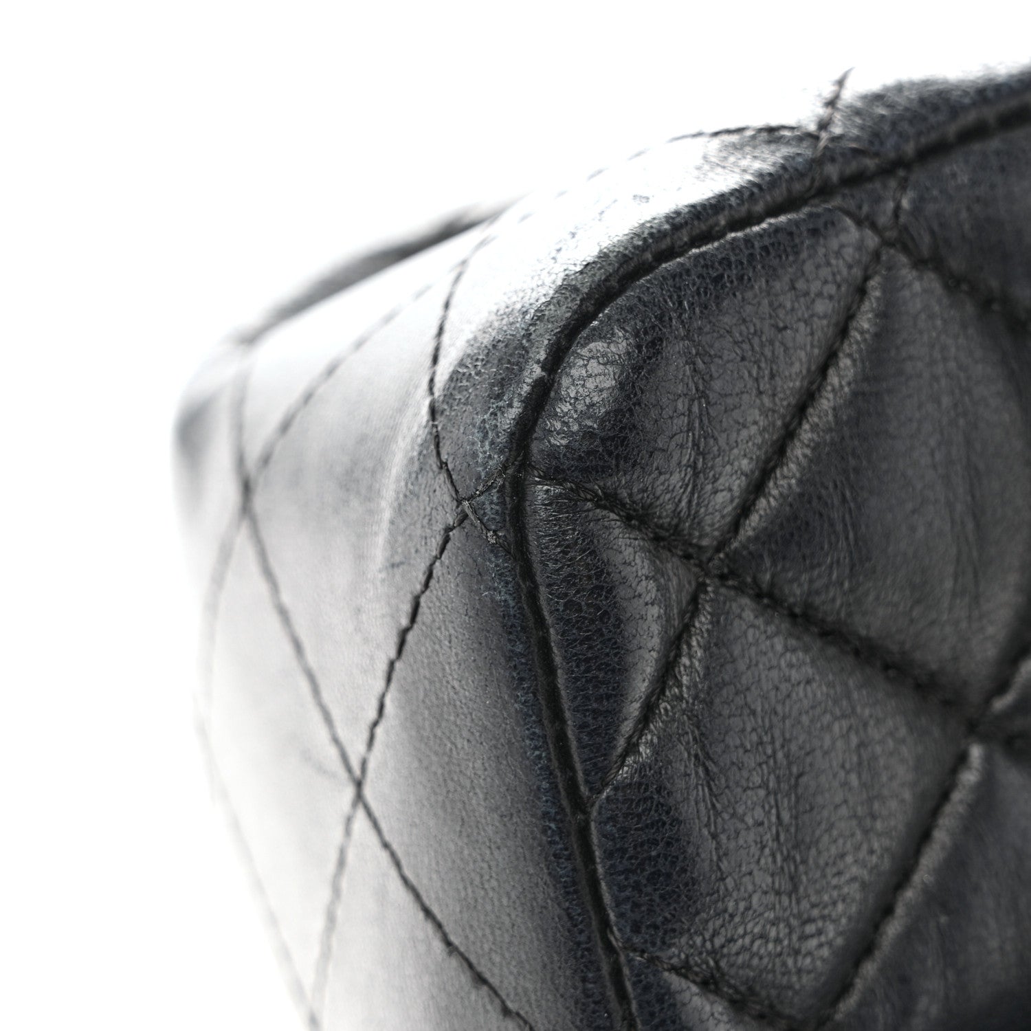 Chanel Lambskin Quilted Mini Square Flap Black 10 of 13