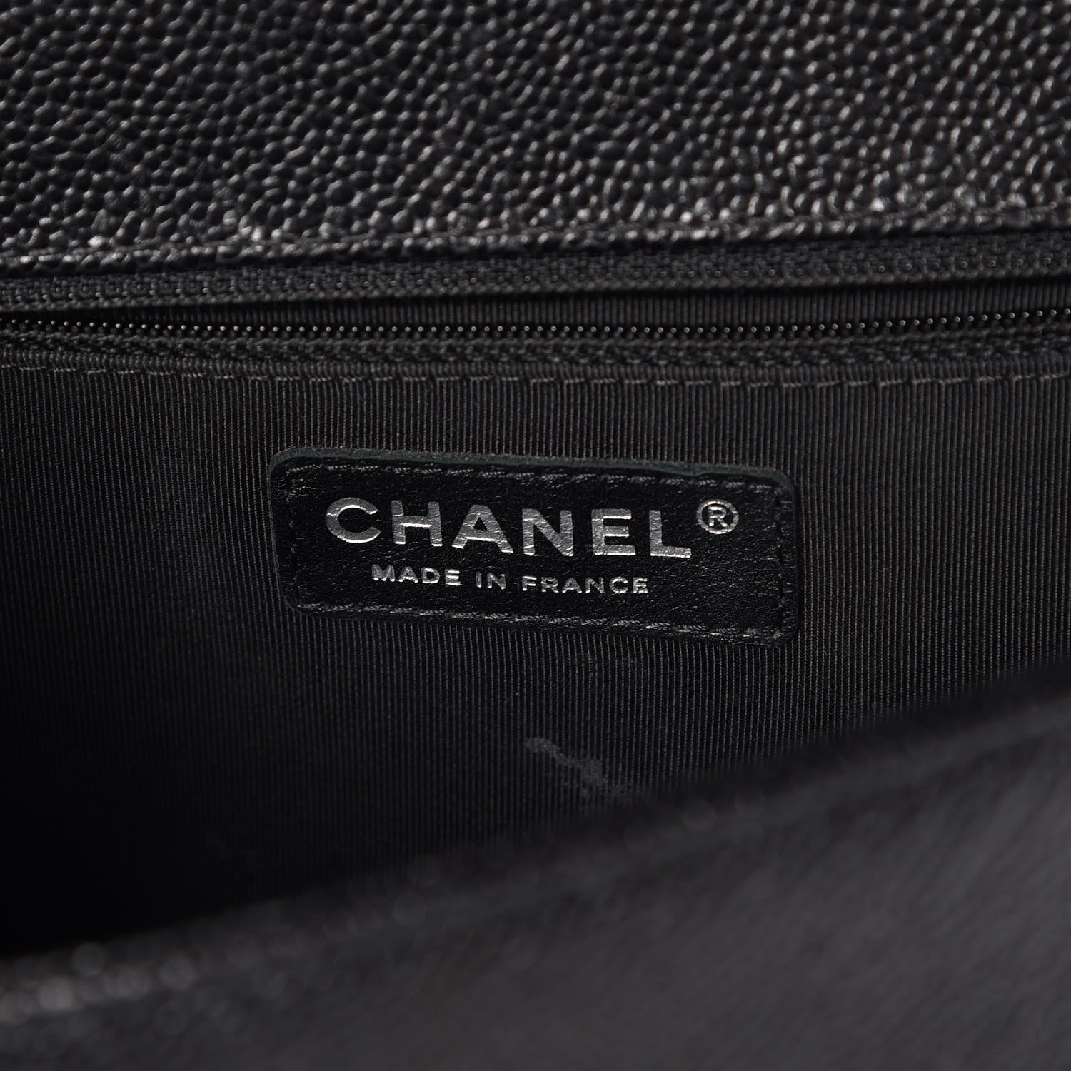 Chanel Caviar Quilted New Medium Boy Flap Black 7 of 8