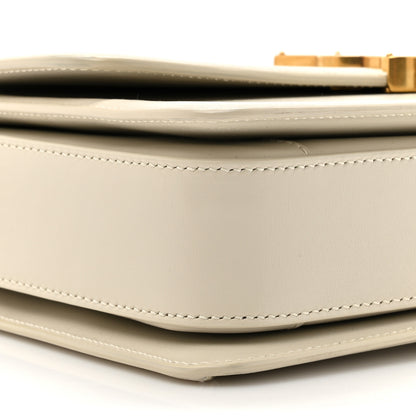Saint Laurent Box Calfskin Monogram Medium Solferino Satchel Crema Soft 10 of 18