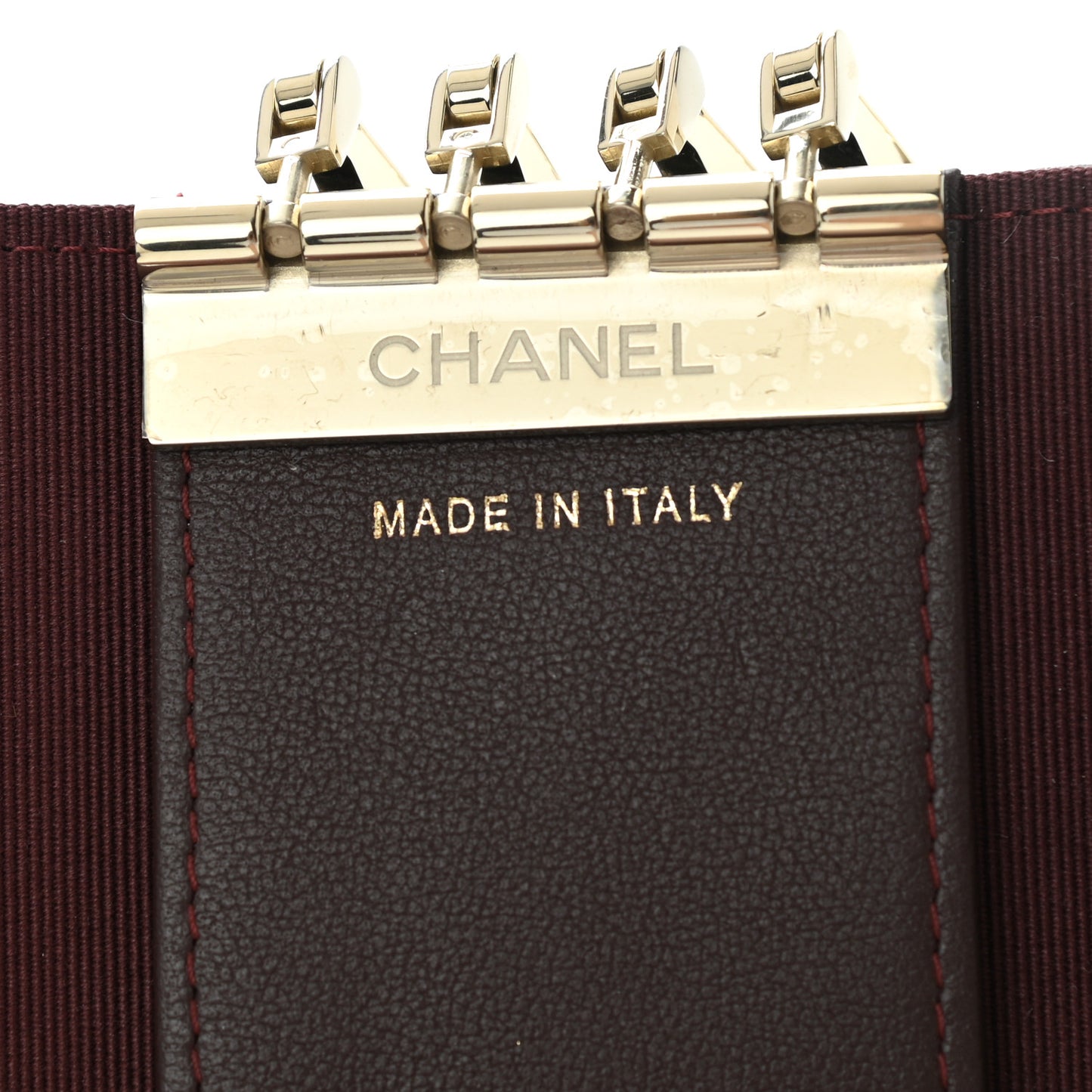 Lambskin Quilted Classic 4 Key Holder Wallet Black