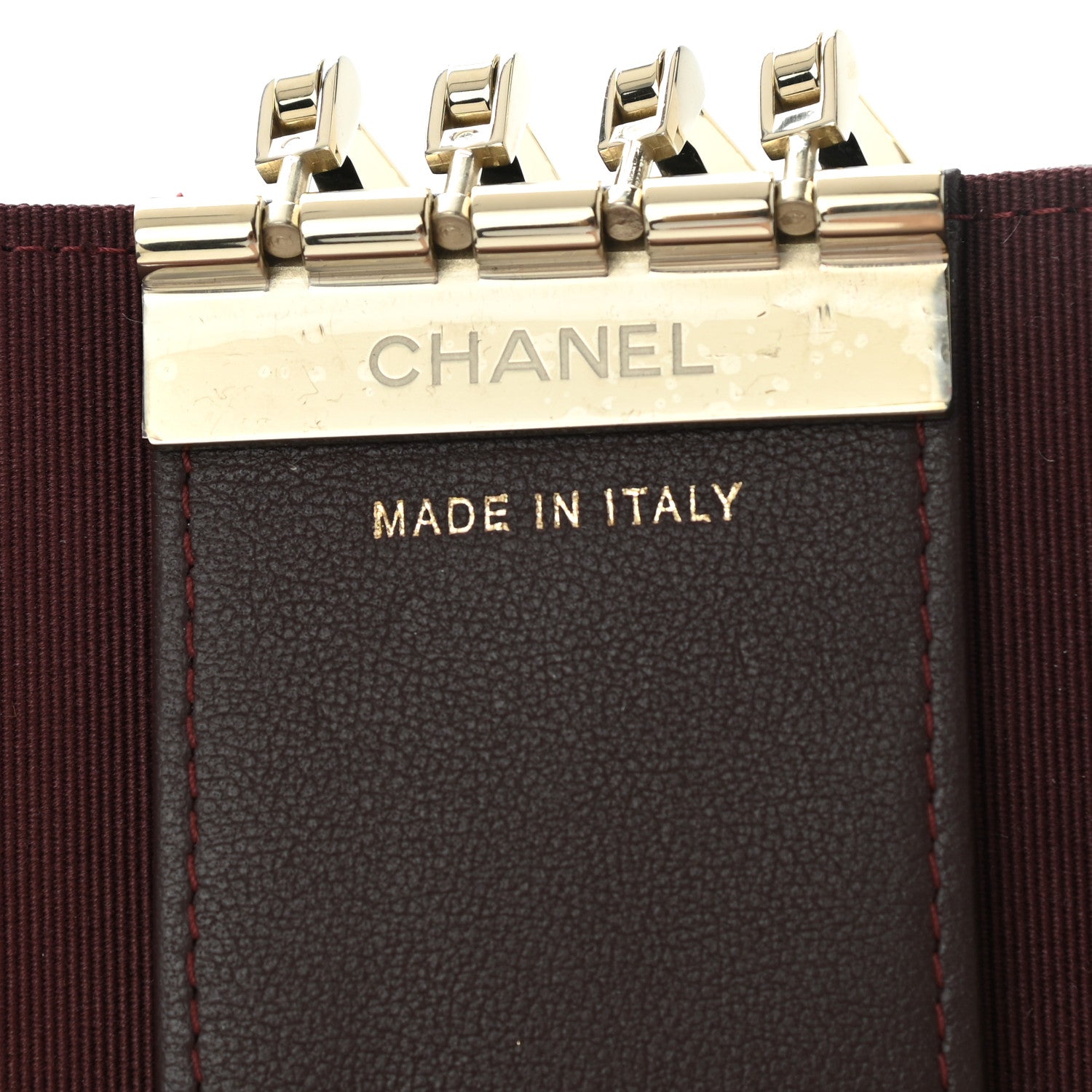 Chanel Lambskin Quilted Classic 4 Key Holder Wallet Black 7 of 11