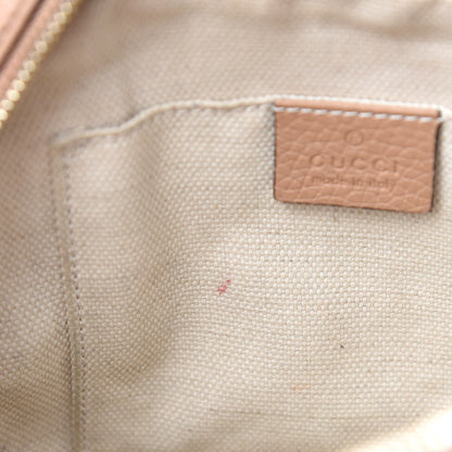 Gucci Pebbled Calfskin Small Soho Disco Bag Rose Beige 9 of 12