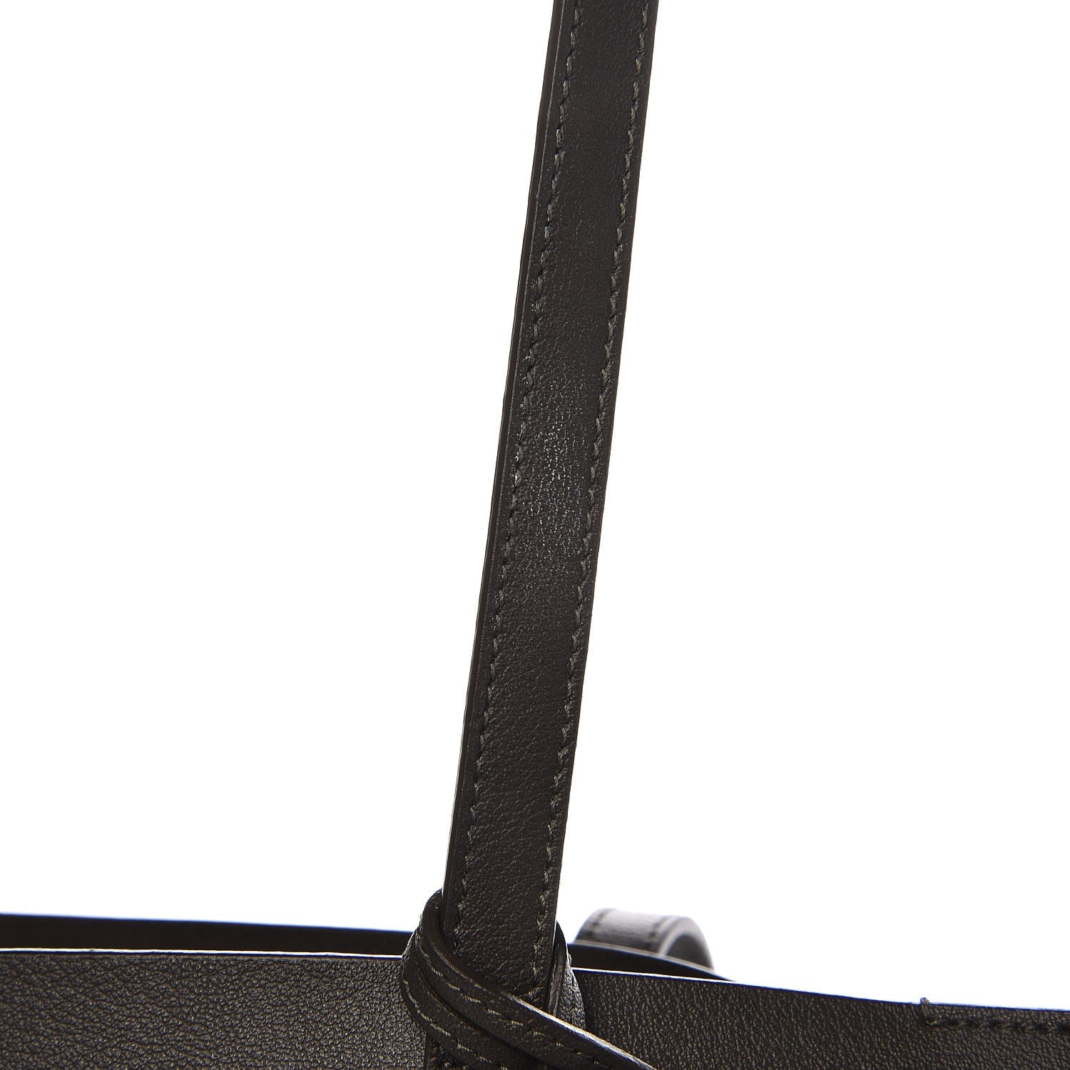 Saint Laurent Calfskin Large Shopping Tote Earth 11 of 11