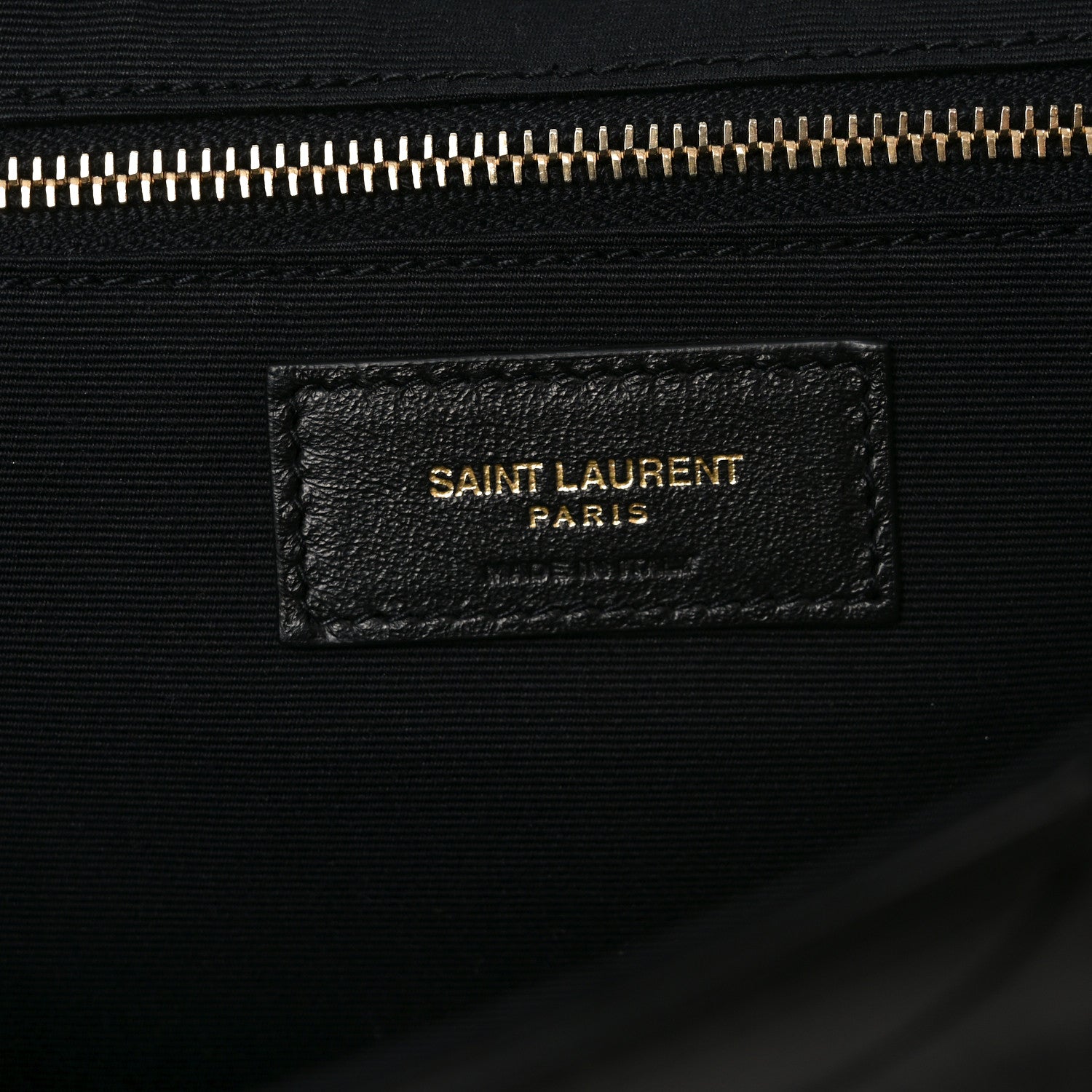 Saint Laurent Lambskin Patchwork Monogram Large Jamie Black 6 of 10