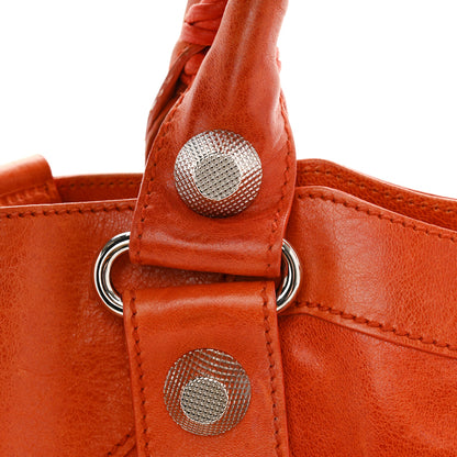 Balenciaga Agneau Giant 21 Silver Hardware City Mandarine 12 of 17