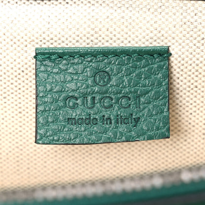 Gucci Pebbled Calfskin Small Dionysus Shoulder Bag Emerald 6 of 10