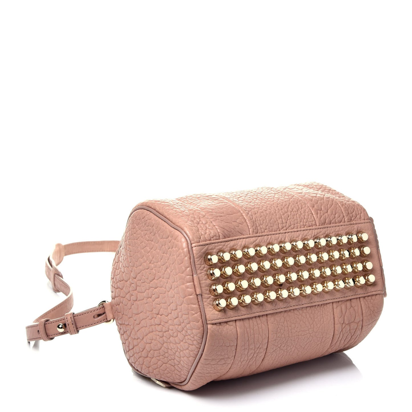 Pebbled Lambskin Rockie Blush Pale Gold Hardware