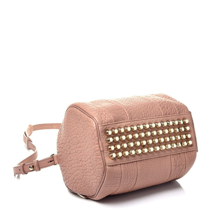 Alexander Wang Pebbled Lambskin Rockie Blush Pale Gold Hardware 4 of 8