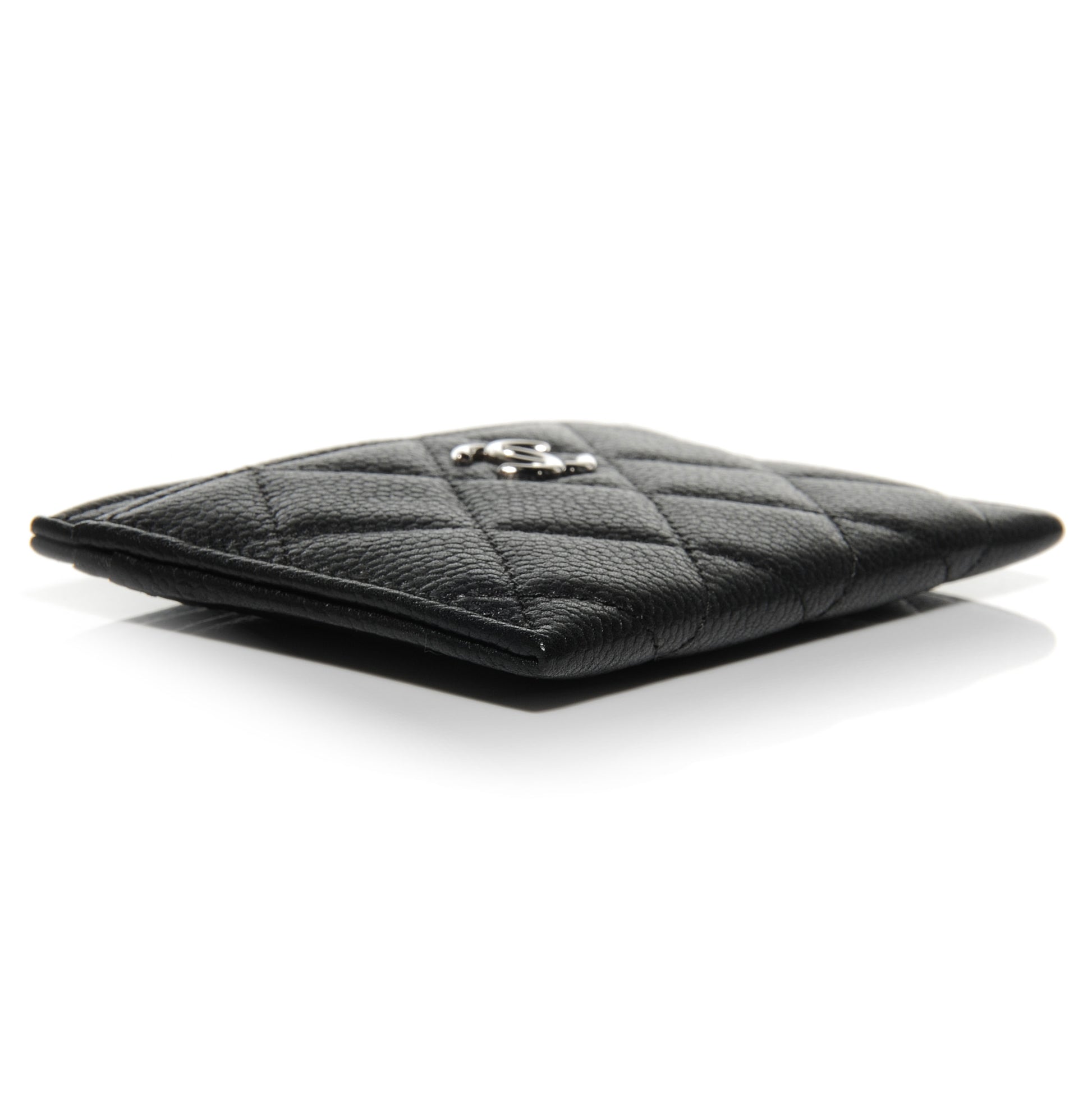 Chanel Caviar Quilted Card Holder Black 3 of 9