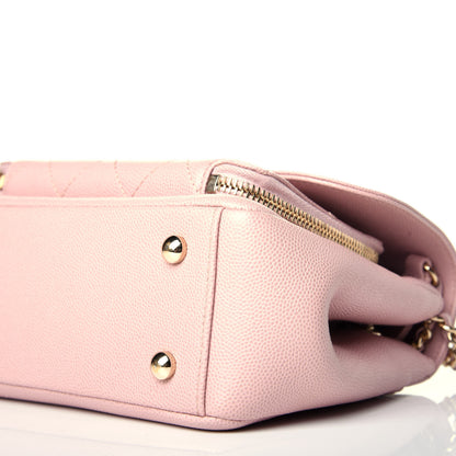 Chanel Caviar Quilted Small Business Affinity Flap Light Pink 10 of 10