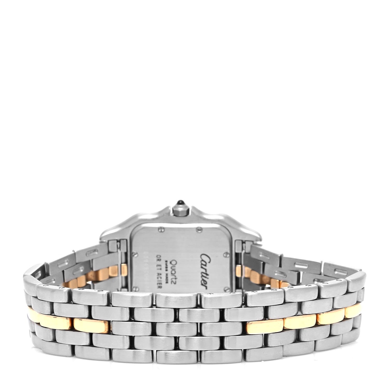 Cartier Stainless Steel 18K Yellow Gold 27mm Panthere Quartz Watch 3 of 4
