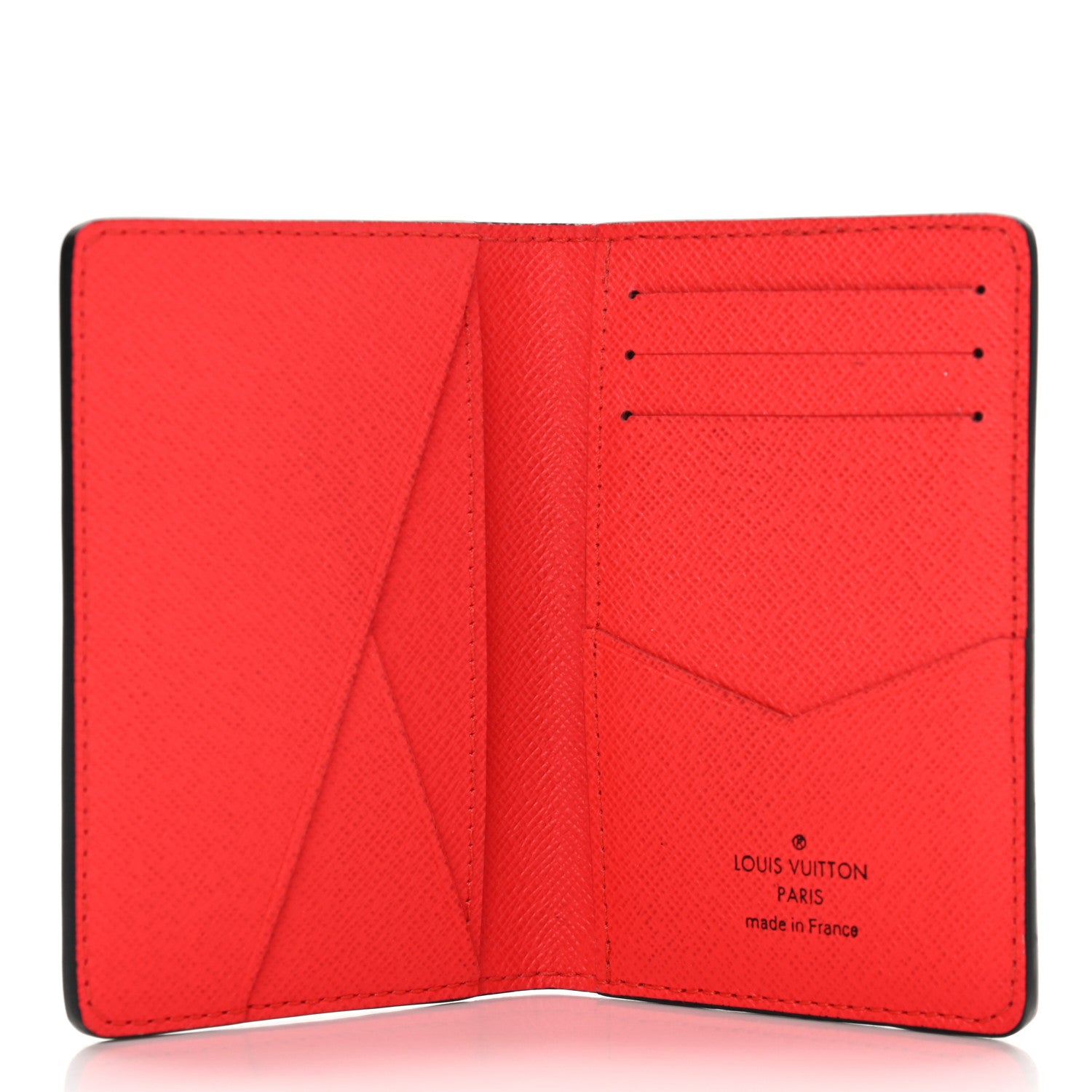 Louis Vuitton Taigarama Pocket Organizer NM Fire Red 5 of 8