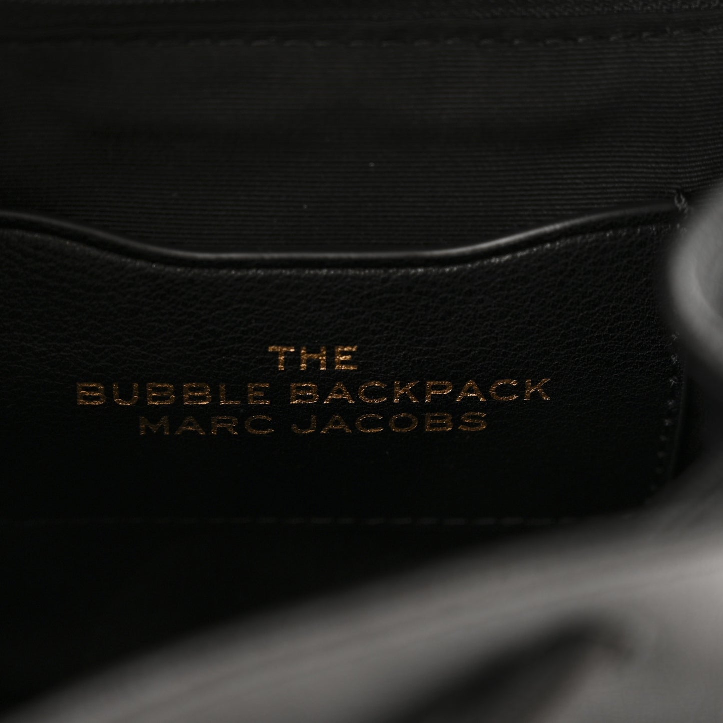 Calfskin The Bubble Backpack Black